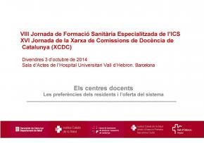 XVI Jornada de la Xarxa de Comissions de Docncia de Catalunya (XCDC)