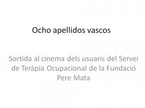 Sortida al cinema dels usuaris del Servei de Terpia Ocupacional de la Fundaci Pere Mata