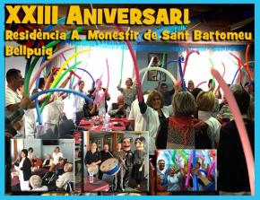 XXIII Aniversari de la Residncia Monestir de Sant Bartomeu de Bellpuig