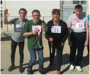 La Llar residncia Tarragona participa en les Paralimpades