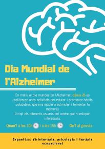 Dia Mundial de l’Alzheimer al Centre sociosanitari Monterols