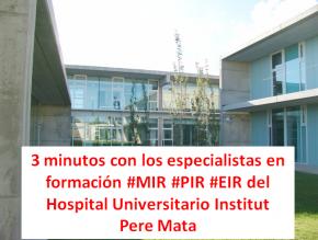 Vídeo dels residents MIR, IIR i PIR de l’Hospital Universitari Institut Pere Mata