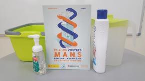El Centre Sociosanitari Monterols celebra el Dia Mundial de l'Higiene de Mans