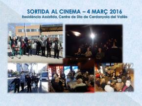 Sortida al cinema de la Residncia de Cerdanyola del Valls