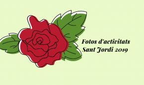 Fotografies de les activitats de Sant Jordi 2019