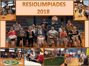 La Residència Llinars del Vallès participa a les Resiolímpiades 2018