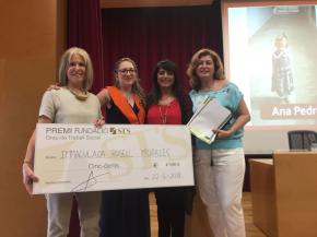 Imma Rossell, alumna del Practicum de Treball Social a Villablanca premiada per la Fundaci STS