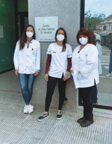 Estudiant d'infermeria al CSM El Vendrell, de l'HU Institut Pere Mata