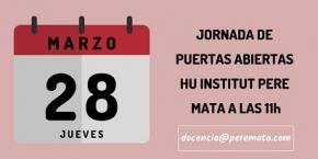 28 de marzo, jornada de puertas abiertas para futuros residentes en el HU Institut Pere Mata