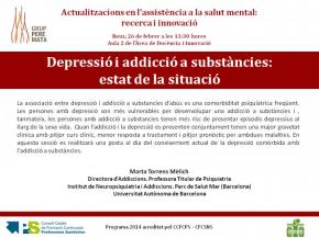 Depresin y adiccin a sustancias: estado de la situacin