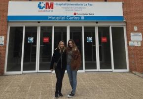 Residentes del Institut Pere Mata realizan su rotacin en el Hospital Universitario La Paz de Madrid