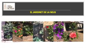 El jardinet de la Neus a la Residència Llinars del Vallès
